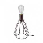 Настольная лампа Vitaluce V4290-8/1L, коричневый, лофт