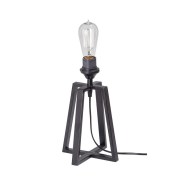 Настольная лампа Vitaluce V4358-1/1L, Чёрный, лофт