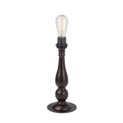 Настольная лампа Vitaluce V1660-8/1L, коричневый, классический