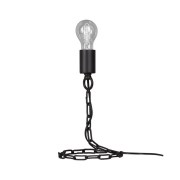 Настольная лампа Vitaluce V4459-1/1L, Чёрный, лофт