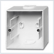 Коробка для открытого монтажа, 1-постовая белая ABB Basic 55 1701-94-507
