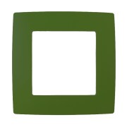 12-5001-27 ЭРА Рамка на 1 пост, Эра12, зелёный, Б0019392