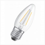 Лампа светодиодная Osram Ledvance, FIL LS CL B60 5W/840 230V CL E27 600lm свеча прозрачная, 4058075212428светодиодные лампы осрам, купить в интернет магазине, официальный партнер Osram