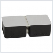 Коробка монтажная металлическая для выдвижных блоков 8 (2х4) модулей Legrand 54003