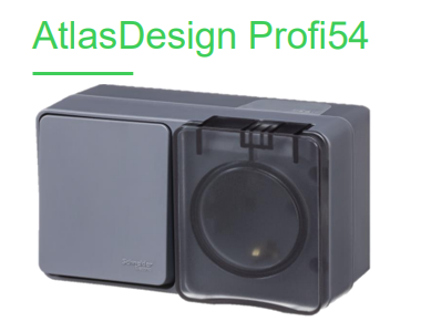 AtlasDesign Profi54 – розетки и выключатели для Вашего дома !