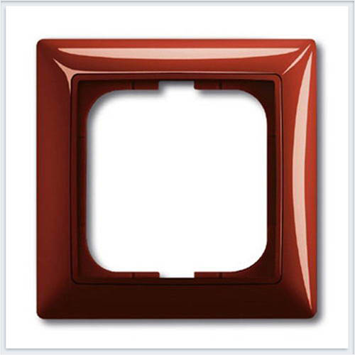 Фойе — красный Рамка 1-ая ABB Basic 55 2511-97-507