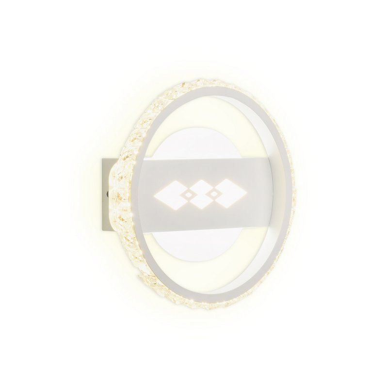 Настенный светодиодный светильник с хрусталем Ambrella Light FA221