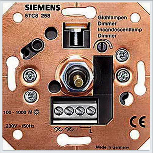 Siemens i-system Механизм светорегулятора роторного - 5TC8258