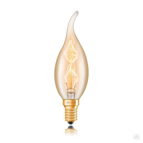 Лампа накаливания Foton Lighting DECOR С35 FLAME GL 60W E14 230V Арт: 606044