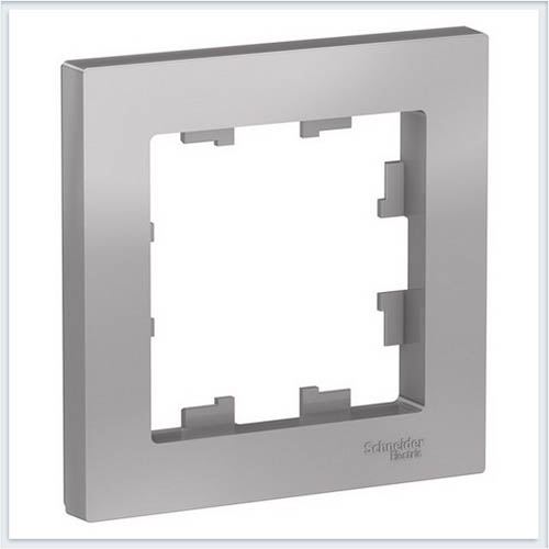 ATN000301 Schneider Electric AtlasDesign 1-я рамка, алюминий