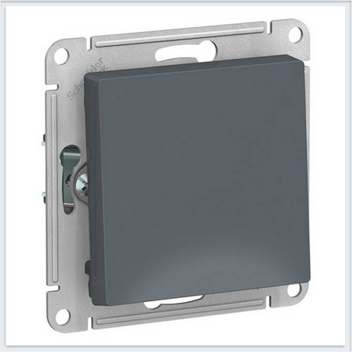 ATN000715 Schneider Electric AtlasDesign выключатель с самовозвратом, сх.1, 10ах, механизм, грифель