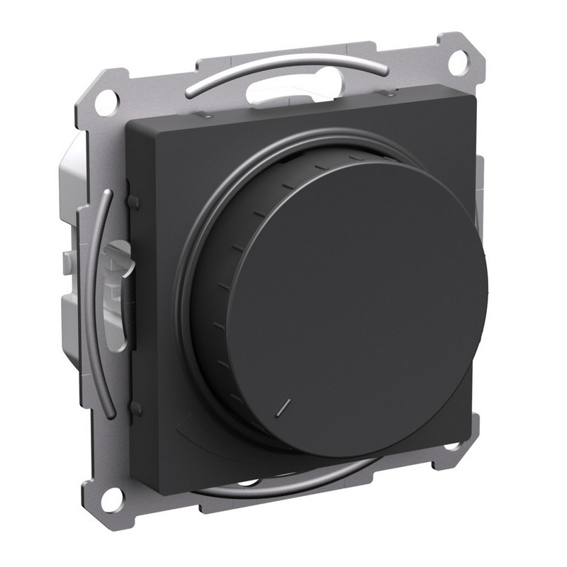 AtlasDesign Базальт светорегулятор (диммер) повор-нажим, led, rc, 400вт, механизм, ATN001423