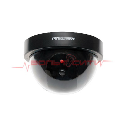 Муляж камеры PROconnect, внутренний, купольный, черный 45-0220