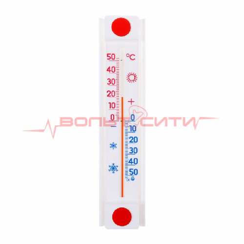 Термометр оконный «Солнечный зонтик» крепление «Липучка» REXANT 70-0500