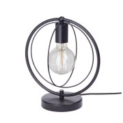 Настольная лампа Vitaluce V4328-1/1L, Чёрный, лофт