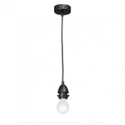 Подвесной светильник Vitaluce V4199-1/1S, Чёрный, лофт