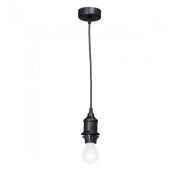 Подвесной светильник Vitaluce V4239-1/1S, Чёрный, лофт