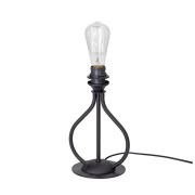 Настольная лампа Vitaluce V4434-1/1L, Чёрный, лофт