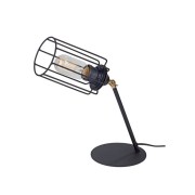 Настольная лампа Vitaluce V4564-1/1L, Чёрный, лофт