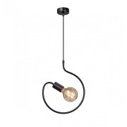 Подвесной светильник Vitaluce V4331-1/1S, Чёрный, лофт