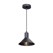 Подвесной светильник Vitaluce V4786-1/1S, Чёрный, современный