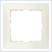 Berker S.1 Рамка 1-я белый глянцевый (кремовый) Арт. Berker 10118982