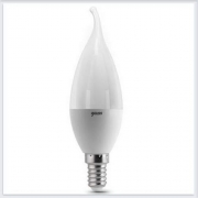 Лампа светодиодная свеча на ветру E14 6.5W 3000K gauss 104101107 - купить лампу