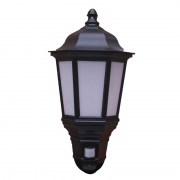 Уличный настенный светильник Ledvance Полумесяц E27 S BK IP44, sensor, 4058075316287