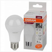 Лампа светодиодная Osram Ledvance, LV CL A75 10SW/830 220 240V FR E27 800lm 180° 25000h LED, 4058075578821светодиодные лампы осрам, купить в интернет магазине, официальный партнер Osram