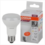 Лампа Osram R63 60 8W 830 230VFR E27 640lm, 4058075581838