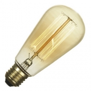 Ретро лампа груша Foton Lighting FL-Vintage ST64 60W E27 220В 64*146мм Арт: 605849