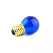 Лампа накаливания Foton Lighting DECOR P45 CL 10W E27 BLUE 230V Арт: 605917