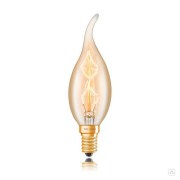 Лампа накаливания Foton Lighting DECOR С35 FLAME GL 25W E14 230V Арт: 606020