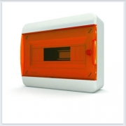 Щит навесной 12 модулей оранжевая дверь Tekfor - BNO 40-12-1