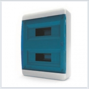Щит навесной 24 модулей синяя дверь Tekfor - BNS 40-24-1