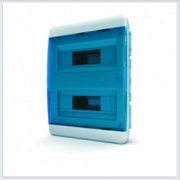 Щит встраиваемый 24 модулей синяя дверь Tekfor - BVS 40-24-1