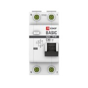 Купить Автоматический выключатель дифференциального тока 1P+N 40А 30мА тип АС х-ка C эл. 4,5кА АД-12 , EKF Basic