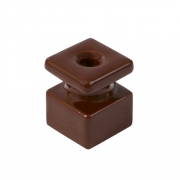 МезонинЪ Изолятор квадратный цвет коричневый GE80025-04 1шт.