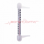 Термометр оконный (Ø 18 мм) полистирольная шкала крепление «на гвоздик» REXANT 70-0502