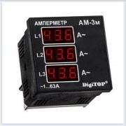Амперметр, Ам-3м, Измерительные приборы, Амперметры и вольтметры DigiTOP