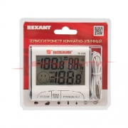 Термогигрометр комнатно-уличный REXANT 70-0515