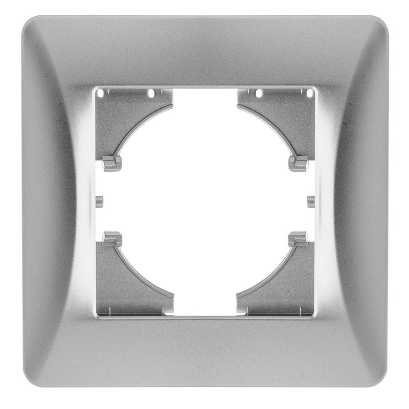 GUSI 1-постовая рамка UGRA серебро, С1110-004